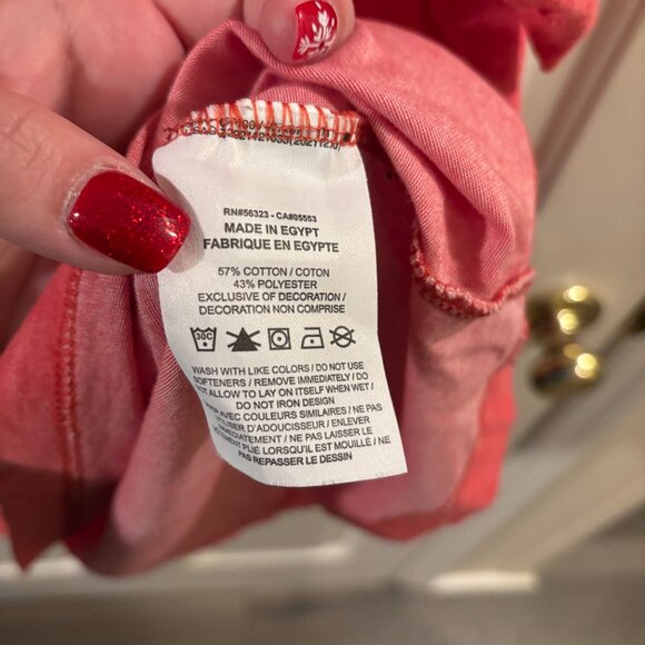 Nike Dri-Fit Coral Men's Short Sleeve T-Shirt ~ Large - Picture 4 of 5